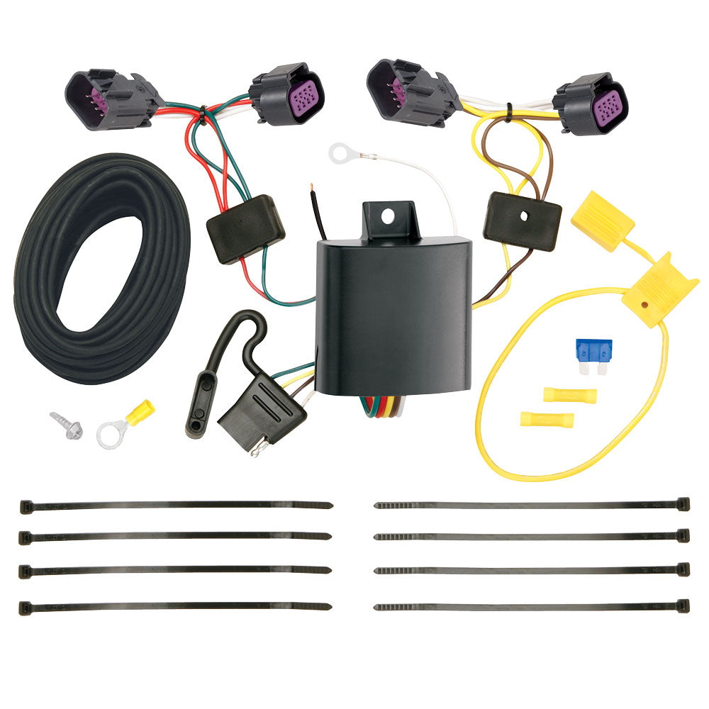 Product of Tekonsha 118618 Vehicle End 4 Flat Trailer Wiring Connector 