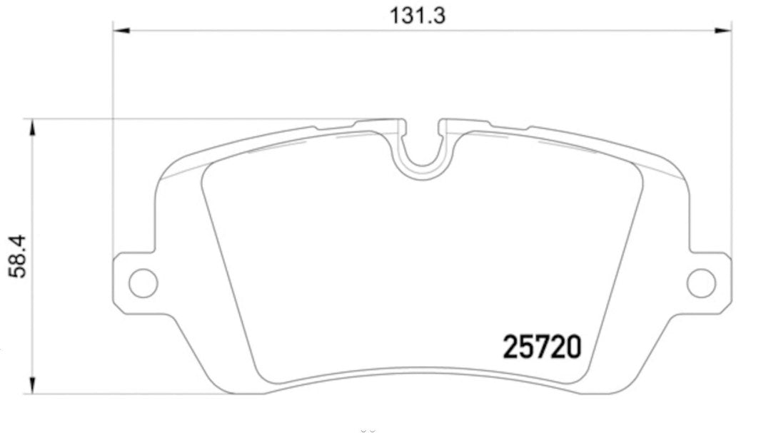 Product of Hella 355020361 Brake Pad - 