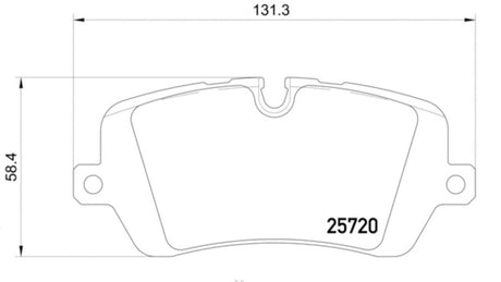 Product of Hella 355020361 Brake Pad - 