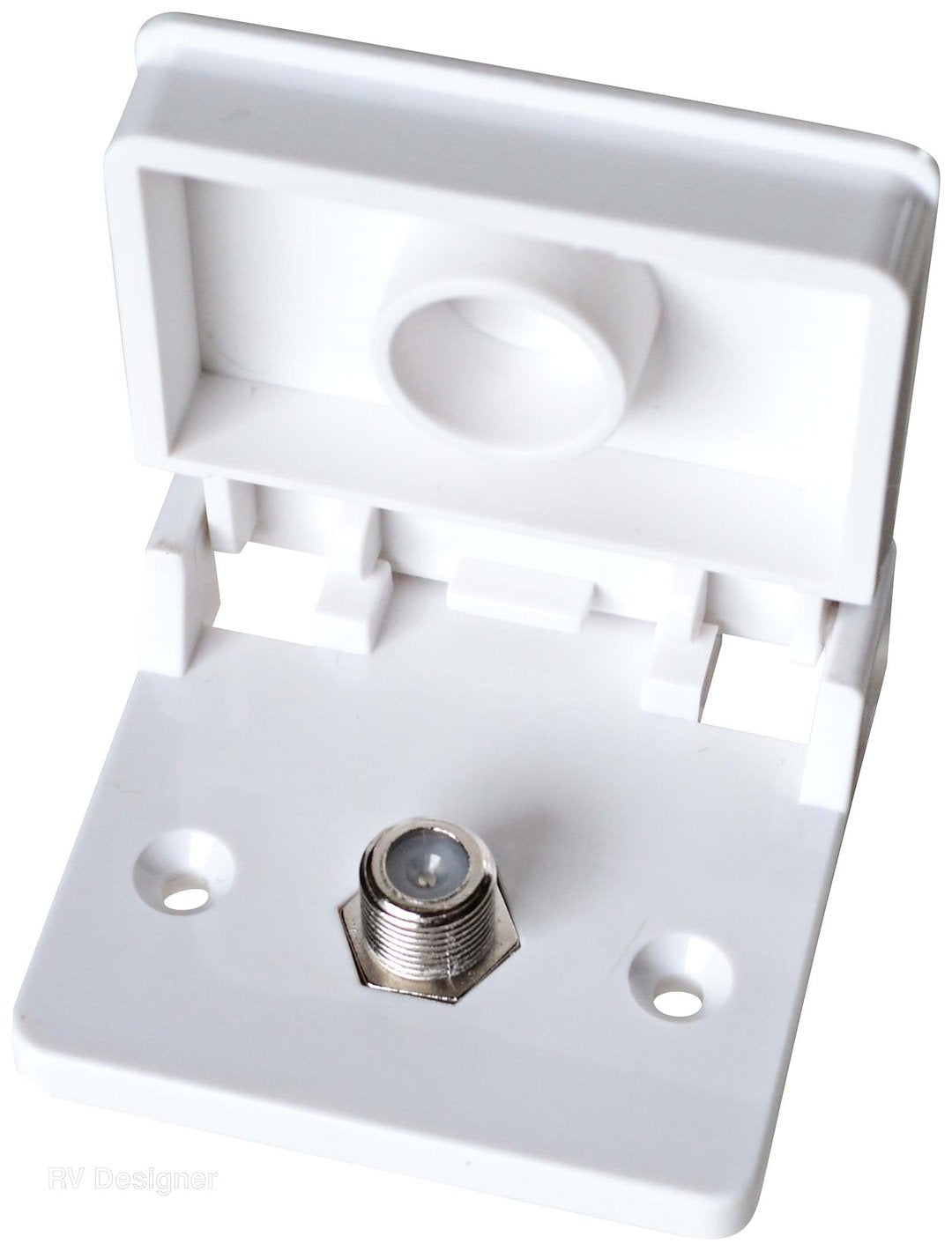 Rv Designer T111 Tv Cable Entry Plate||t111webready.Jpg||85||r6rt111||1181372