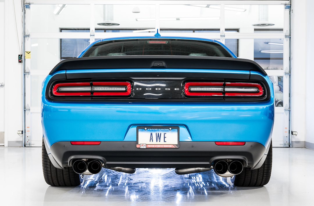Product of AWE Tuning 3015-43144 Track Edition Cat-Back System Dual Exhaust System Kit 