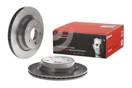 Product of Brembo 09A35811C02 Vented 1 Piece Brake Rotor 