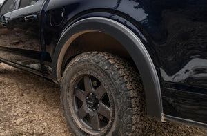 Product of Bushwacker 20108-02 Non-Exposed Fasteners Black Fender Flare - Set Of 2 