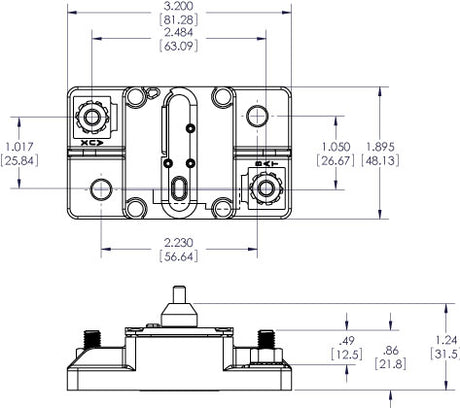 Blue Sea 7182-Bss Circuit Breaker||285-Surface.Jpg||86||b6z7182bss||1638075