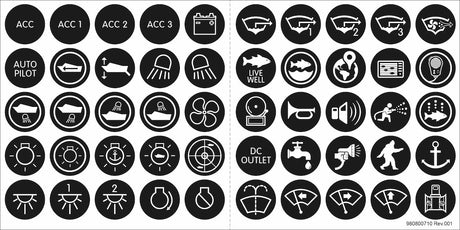 Product of Blue Sea 4230-Bss Multi Purpose Label