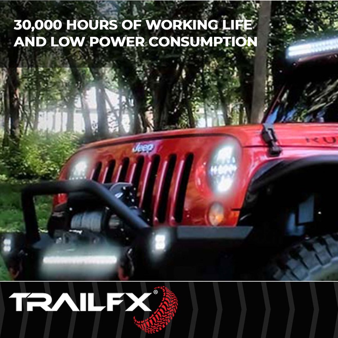 Product of TrailFX 3X2CF Driving/ Fog Light 