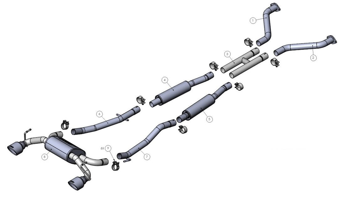 Borla 140958bc Exhaust System Kit||140958bc_1.Jpg||86||b25140958bc||2111512