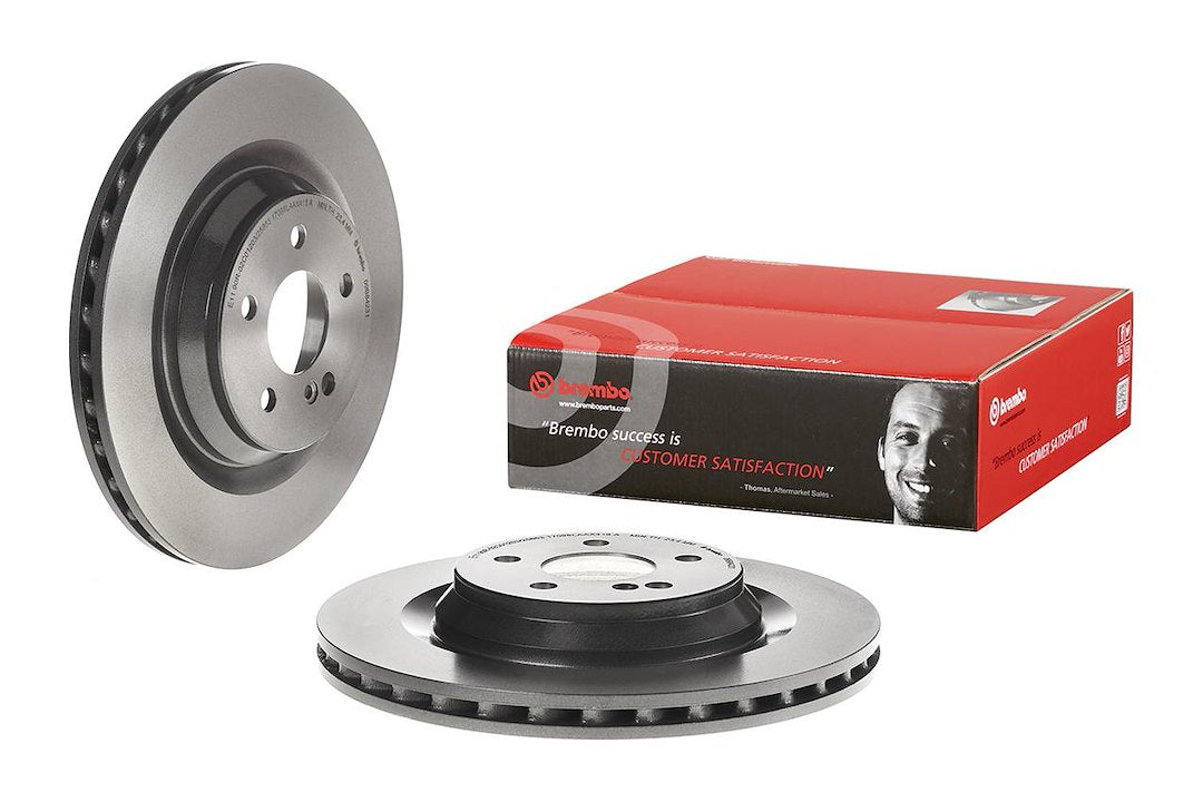 Product of Brembo 09B84231C02 Vented 1 Piece Brake Rotor 