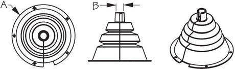 Sea Dog 521663-1 Outboard Motor Control Cable Boot||521663-1_1.Jpg||86||sdg5216631||1231638
