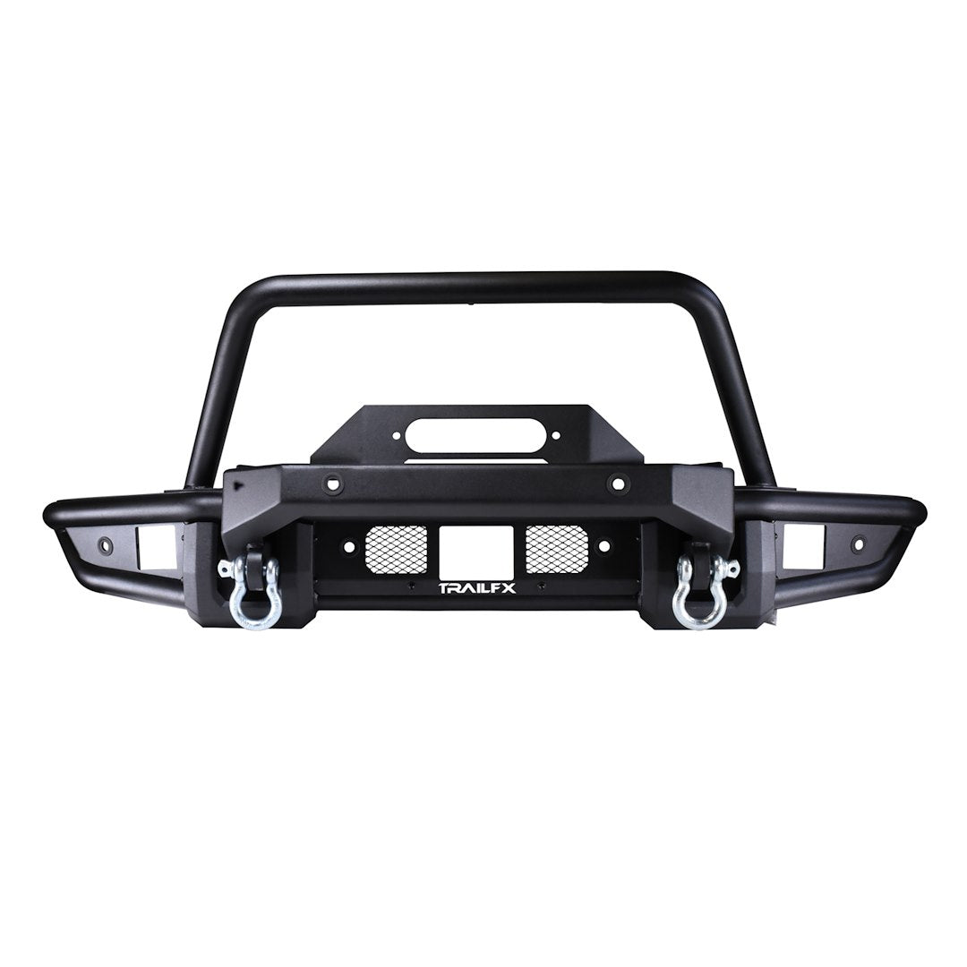 Product of TrailFX BR002T TrailFX Bronco Products Steel Matte Powder Coated Bumper 