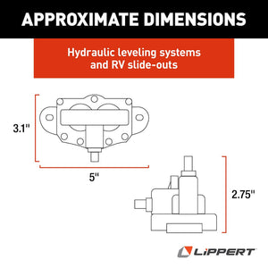 Lippert Components 118246 Leveling System Hydraulic Solenoid||118246_2.Jpg||86||m6v118246||1231830