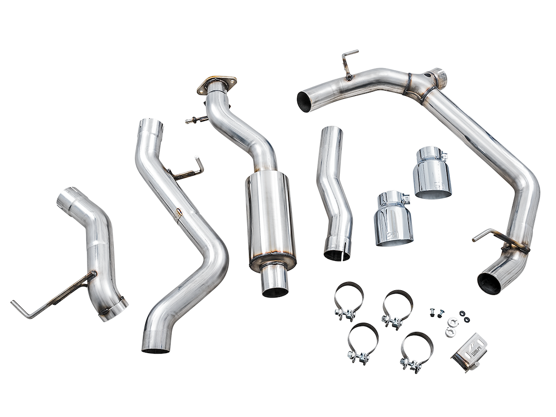 Product of AWE Tuning 3015-32456 0FG Cat-Back System Single Exhaust System Kit 