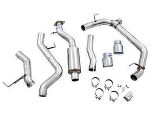Product of AWE Tuning 3015-32456 0FG Cat-Back System Single Exhaust System Kit 