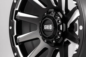 Product of Grid Wheels 18x9 Black With Natural Accents Wheel - Not Applicable Bolt Pattern 