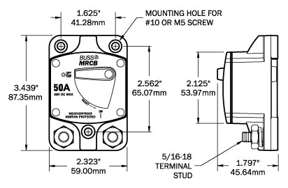 Blue Sea 7149-Bss Circuit Breaker||7135-7148_187_Surface.Jpg||86||b6z7149bss||1646190