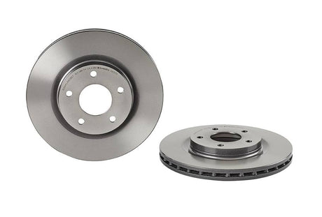 Product of Brembo 09A63711C02 Vented 1 Piece Brake Rotor 