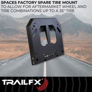 Product of Trailfx Br009t Spare Tire Carrier Spacer