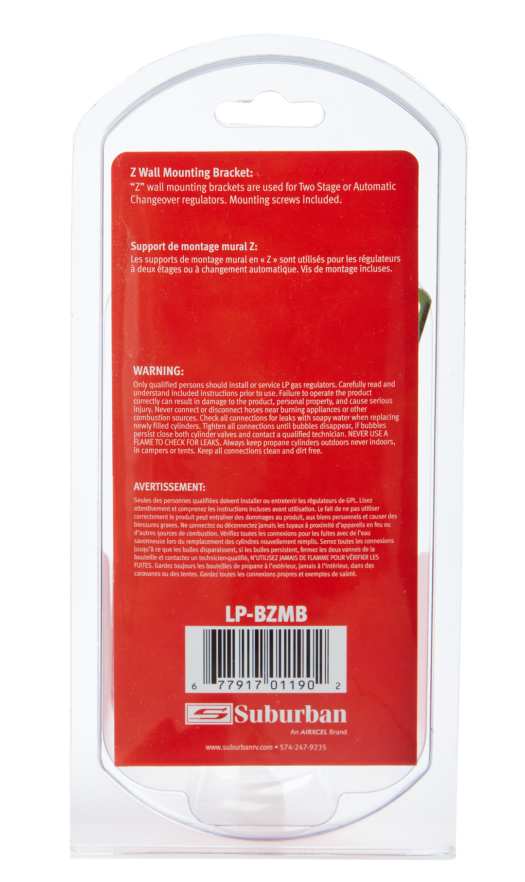 Suburban Mfg 523013 Propane Tank Regulator Mount Bracket||523013_2.Png||87||s6u523013||2219353