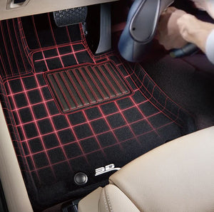 Product of 3D Mats ELEGANT Series L1TL02704709 Black Carpet Floor Liner 