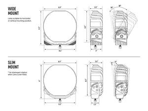 Product of Triple-R Light 0S9-US-ELITE-WM Driving/ Fog Light 