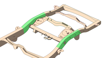 Kentrol Rb8420l Replacement Frame Section||||91||kenrb8420l||2024055