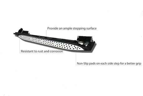 Product of Black Horse Offroad RMWGL-13 Replica Running Board 