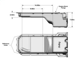 Product of Holley Performance 302-75 Oil Pan