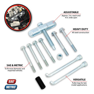 Performance Tool W80651 Steering Wheel Puller||w80651_R.Jpg||89||ptlw80651||1624169
