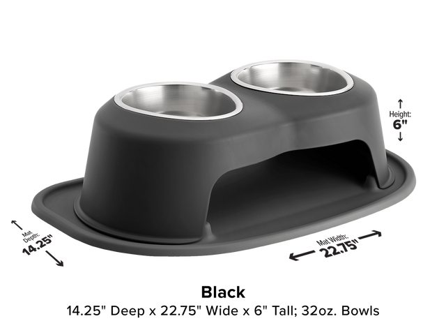 Weathertech (Usa) Dhc3206bkbk Pet Dish||petcomfort_Dh_Cm_3206_Black.Png||85||w24hc3206bkbk||1505780