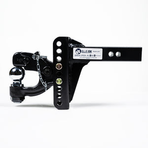 Product of Blue Ox BXH13162 Receiver Trailer Hitch Ball Mount 