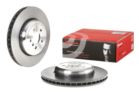 Product of Brembo 09D90513C02 Vented 1 Piece Brake Rotor 