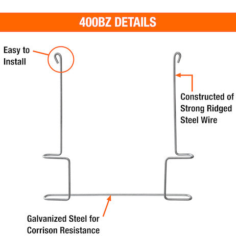 Buyers Products 400bz Mud Flap Anti-Sail Bracket||400bz_5.Jpg||90||b83400bz||1683076