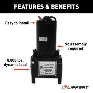 Product of Lippert Components 142178 Trailer Landing Gear Motor
