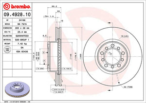 Brembo 09492810c02 Brake Rotor||09.4928.10-D.Jpg||86||brm09492810||939409