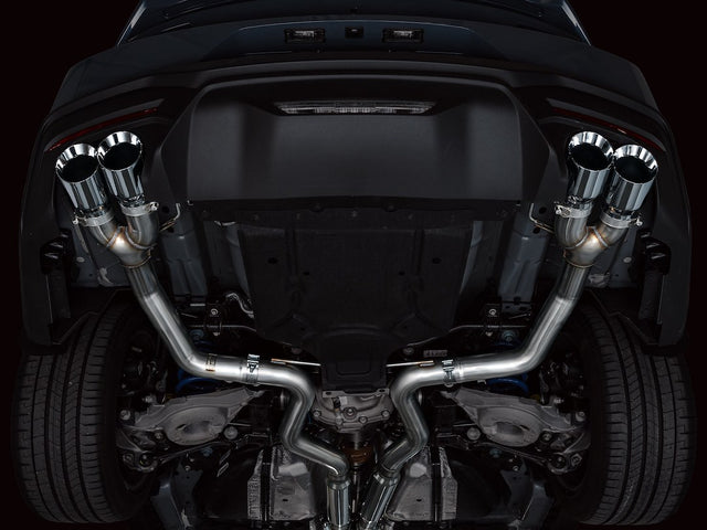Product of AWE Tuning 3020-42650 Track Edition Cat-Back System Dual Exhaust System Kit 