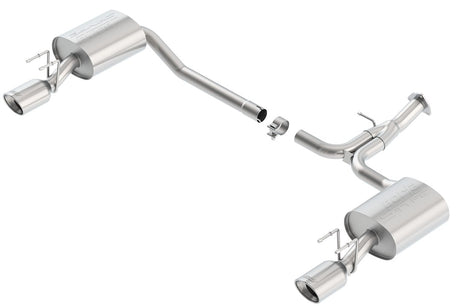 Product of Borla 11853 Touring Axle Back System Single Exhaust System Kit 