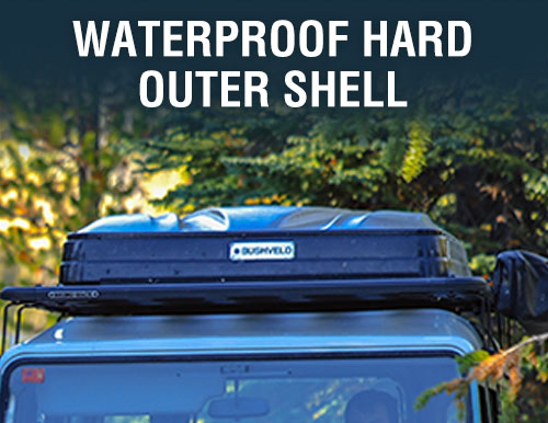 Product of Overland Vehicle Systems 18089901 Vehicle Rooftop Polymer Tent Sleeps 4 Adults 
