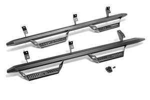 Product of N-Fab PRT0784CC-TX Predator Pro Nerf Bar With Drop Down Steps 
