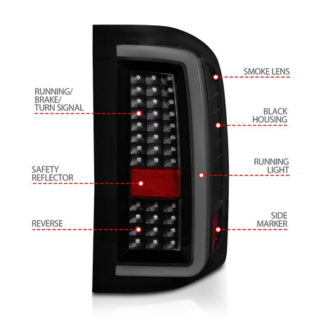 Product of ANZO USA 311381 Tail Light Assembly 