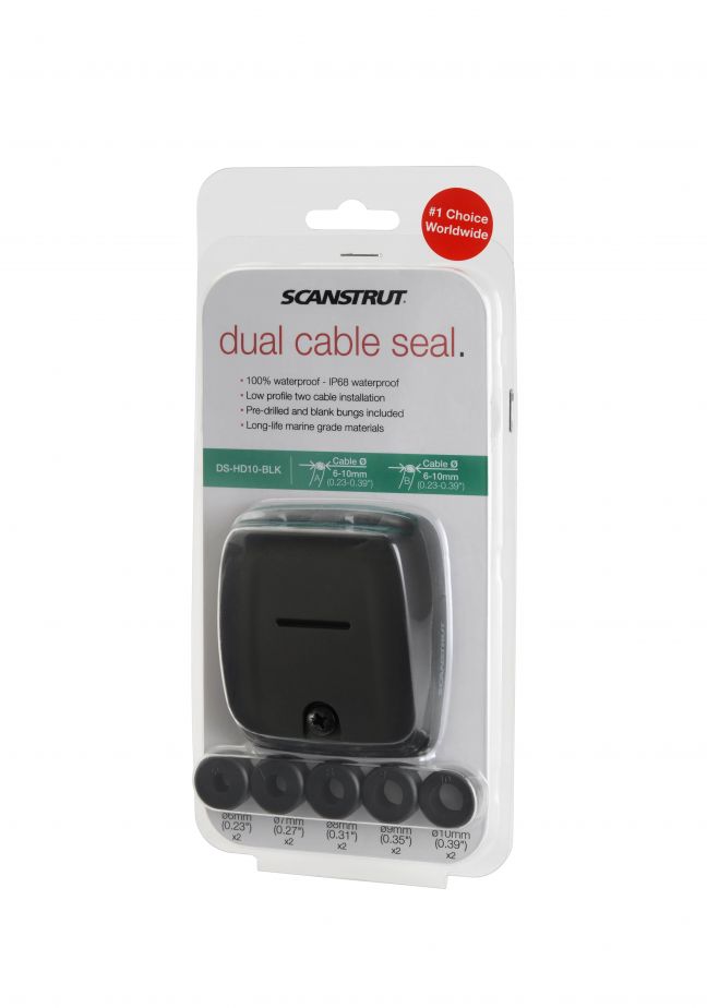 Product of Scanstrut Ds-Hd10-Blk Marine Network Cable Grommet