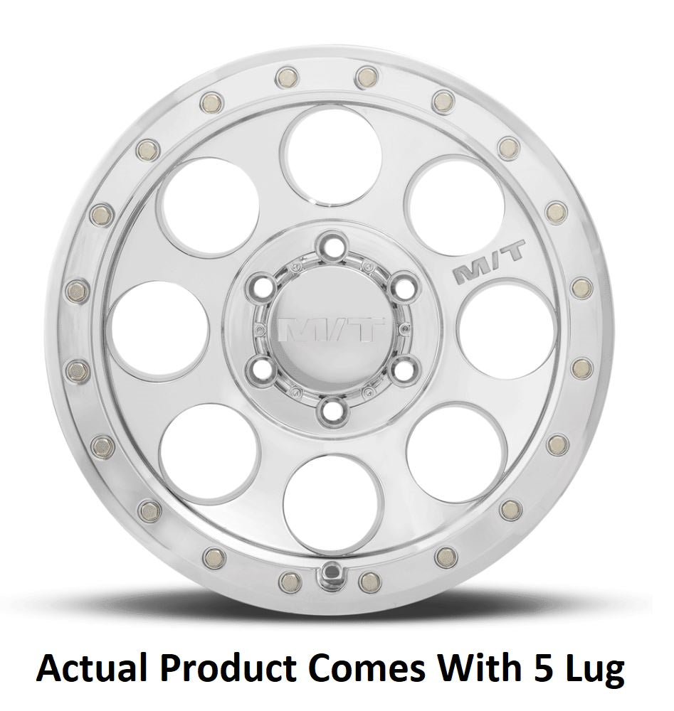 Mickey Thompson Wheel 226100306 Wheel||classic-Pro-Polished With Simulated Beadlock Ring_5 Lug_1.Jpg||86||m53274240||2333364
