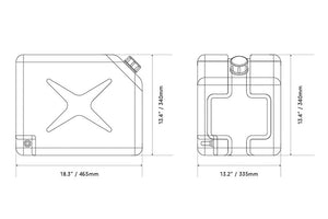 Product of Ironman 4x4 Iwt002 Fresh Water Tank
