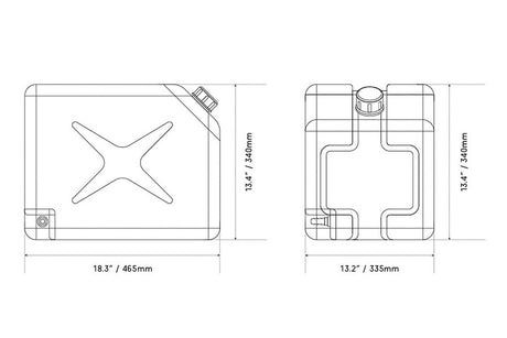 Product of Ironman 4x4 Iwt002 Fresh Water Tank