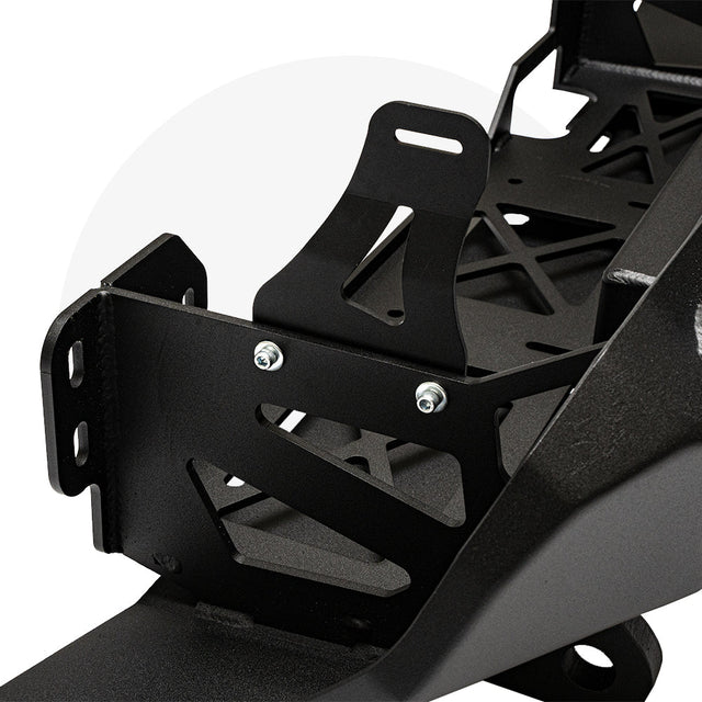Product of Cali Raised LED CR3384 Steel Powder Coated Bumper 