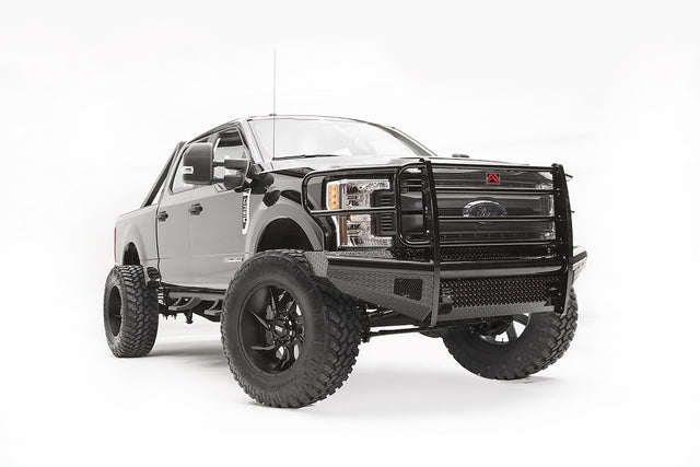 Product of Fab Fours FS17-S4160-1 Black Steel Steel Gloss Powder Coated Bumper 