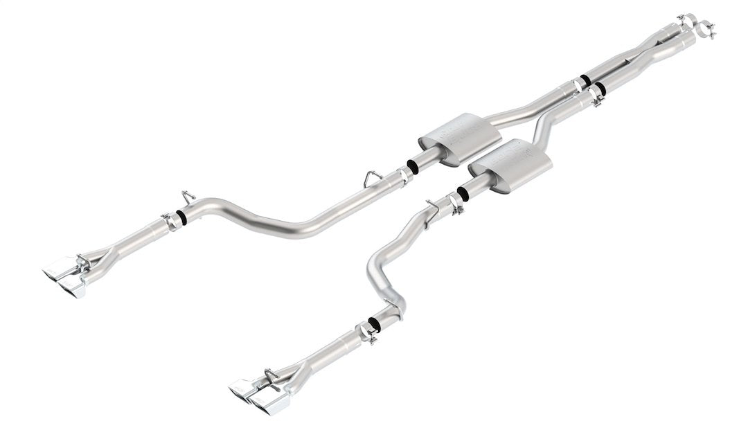 Product of Borla 140436 ATAK ® Series Cat Back System Dual Exhaust System Kit 
