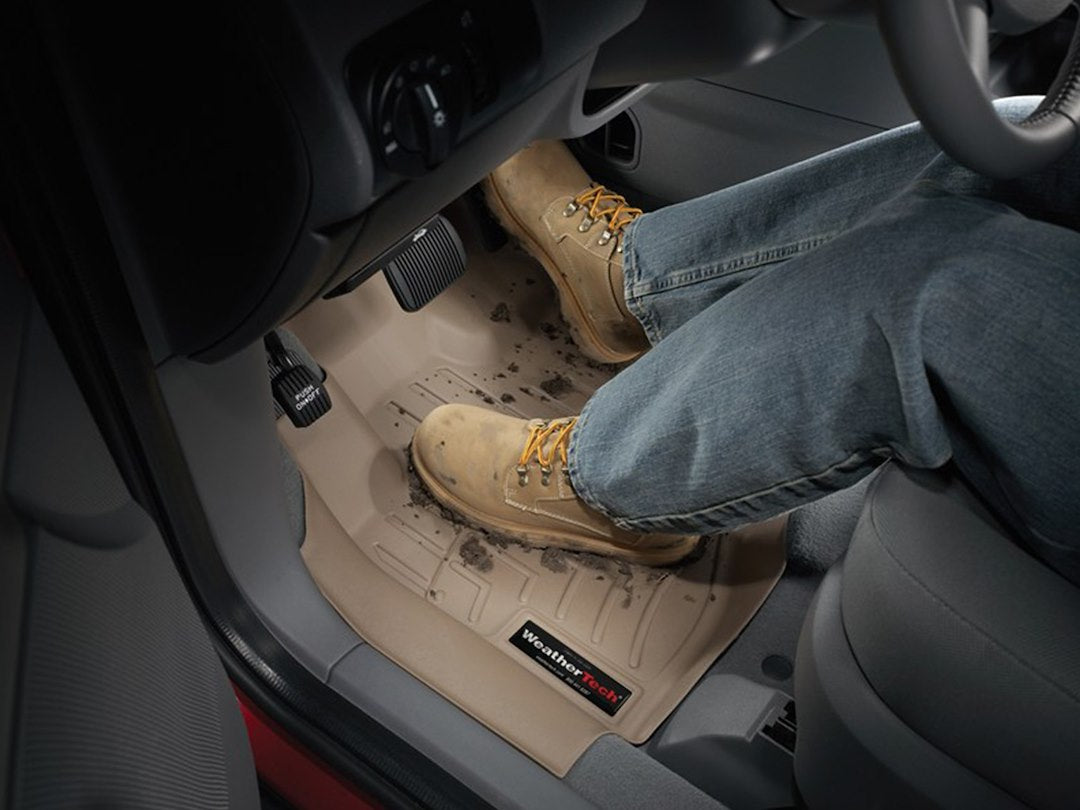 Product of Weathertech (USA) FloorLiner ™ 459811 Beige/ Cashmere/ Camel/ Khaki/ Medium Neutral/ Sand/ Tan Thermoplastic Polyolefin (TPO) Floor Liner 