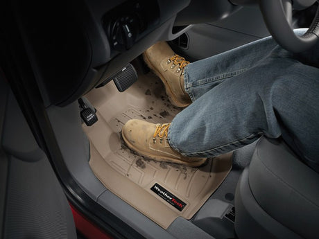 Product of Weathertech (USA) FloorLiner ™ 459811 Beige/ Cashmere/ Camel/ Khaki/ Medium Neutral/ Sand/ Tan Thermoplastic Polyolefin (TPO) Floor Liner 