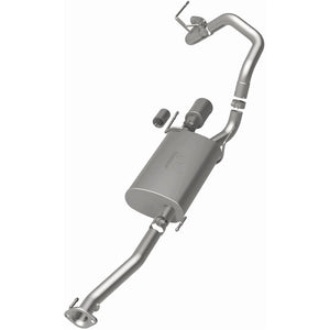 Product of Magnaflow Performance 19546 Overland Series Cat-Back System Single Exhaust System Kit 