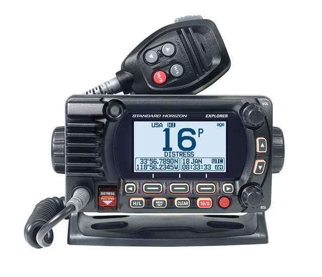 Standard Horizon Gx1850b Vhf Radio||gx1800_Gx1850 Black_Front.Jpg||85||stdgx1850b||1069272